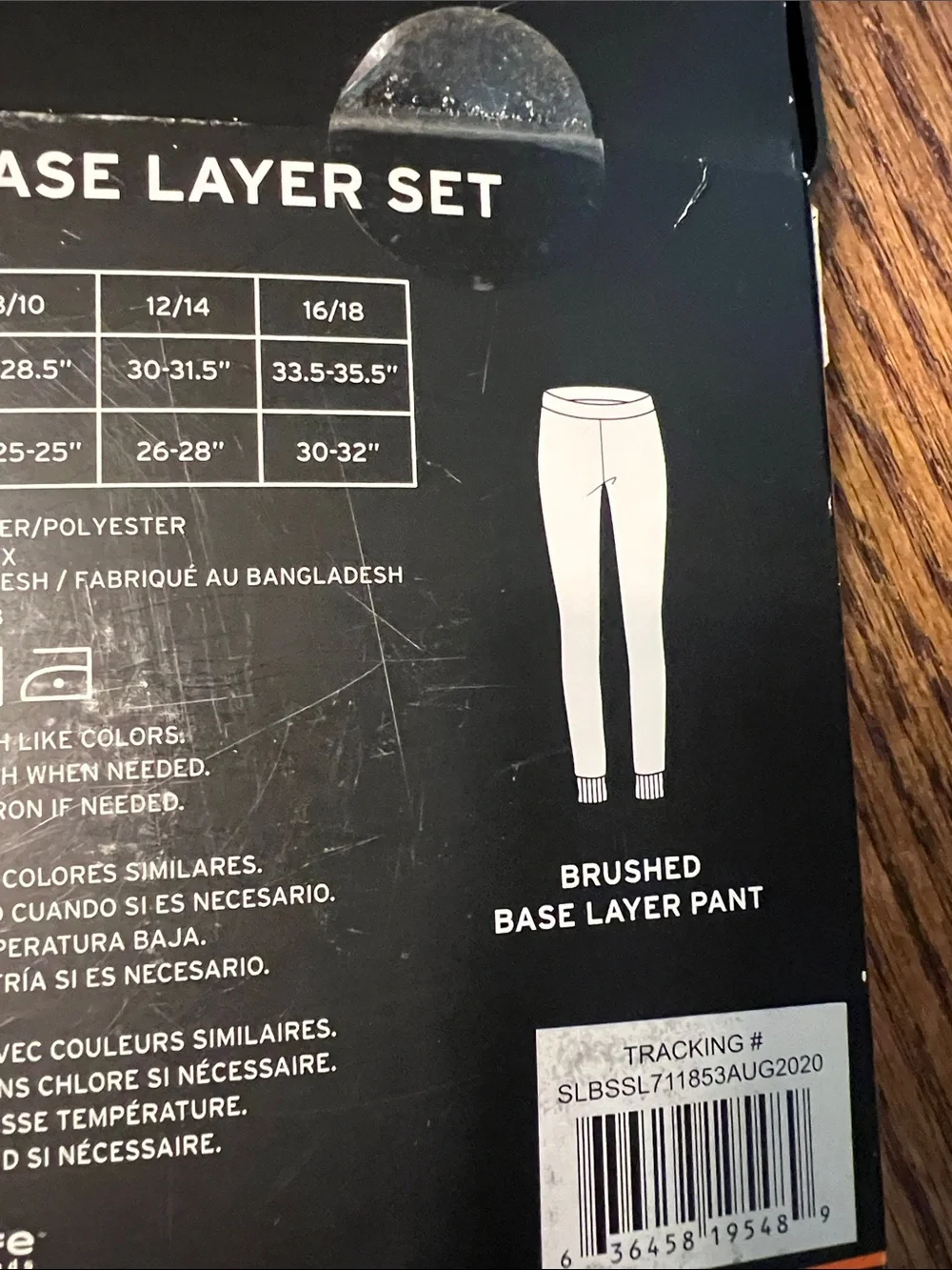 HEAD Girls 2PC Brushed Base Layer Set in Light Gray and Black Trim